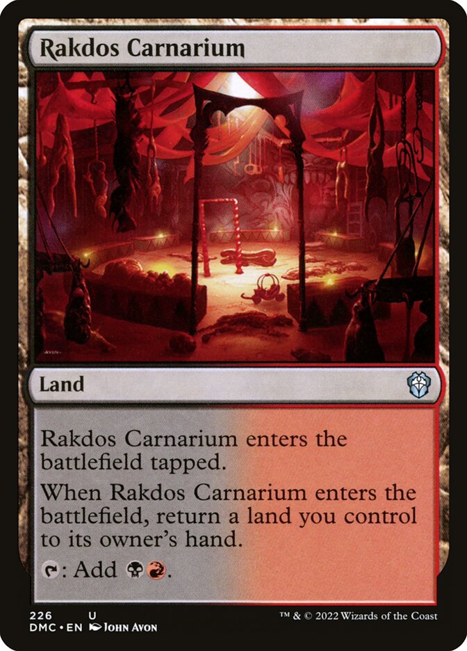 Rakdos Carnarium front