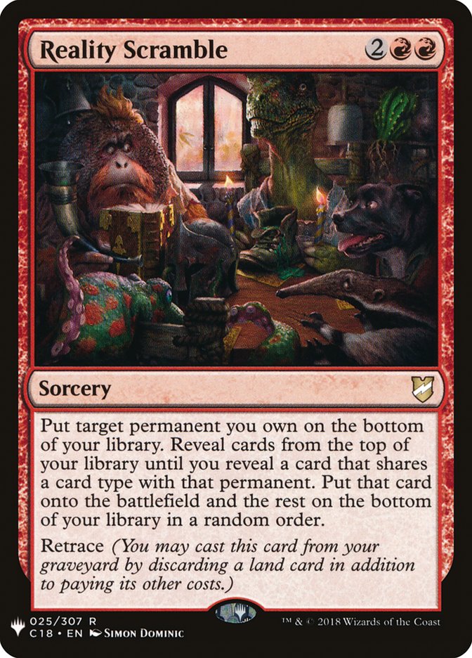 Reality Scramble front
