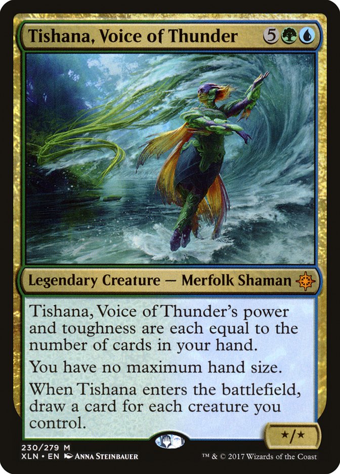 Tishana, Voice of Thunder front