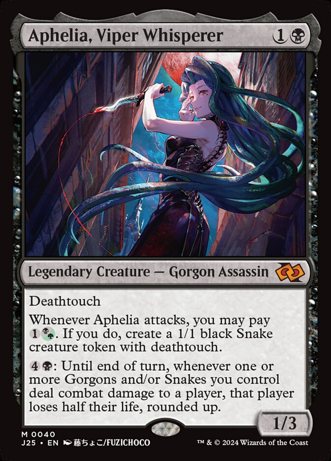 Aphelia, Viper Whisperer front
