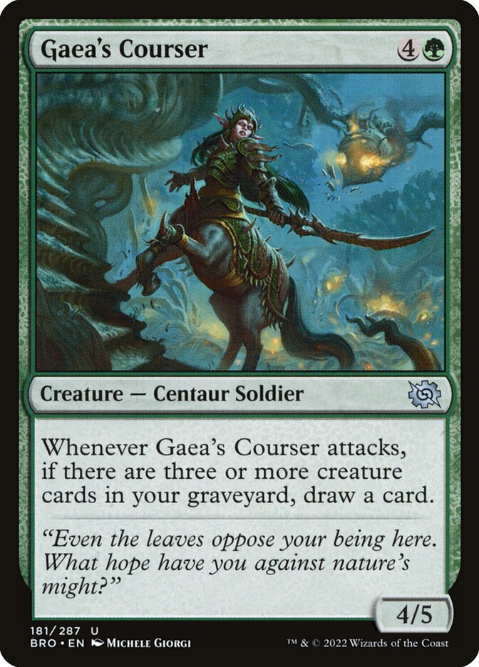 Gaea's Courser front