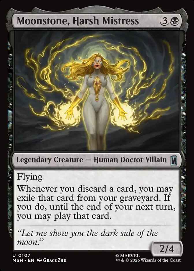 Moonstone, Harsh Mistress