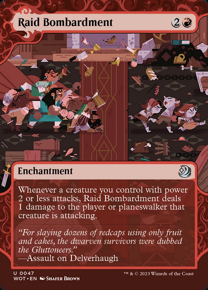 Raid Bombardment front