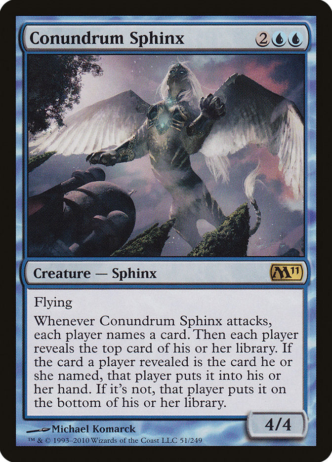 Conundrum Sphinx front