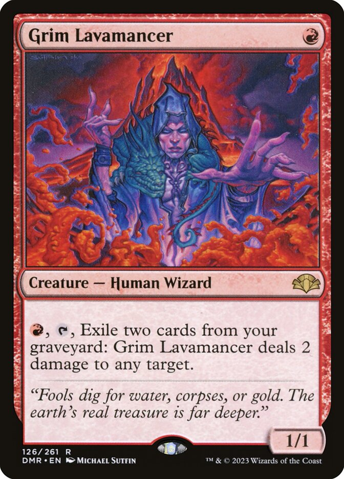 Grim Lavamancer front