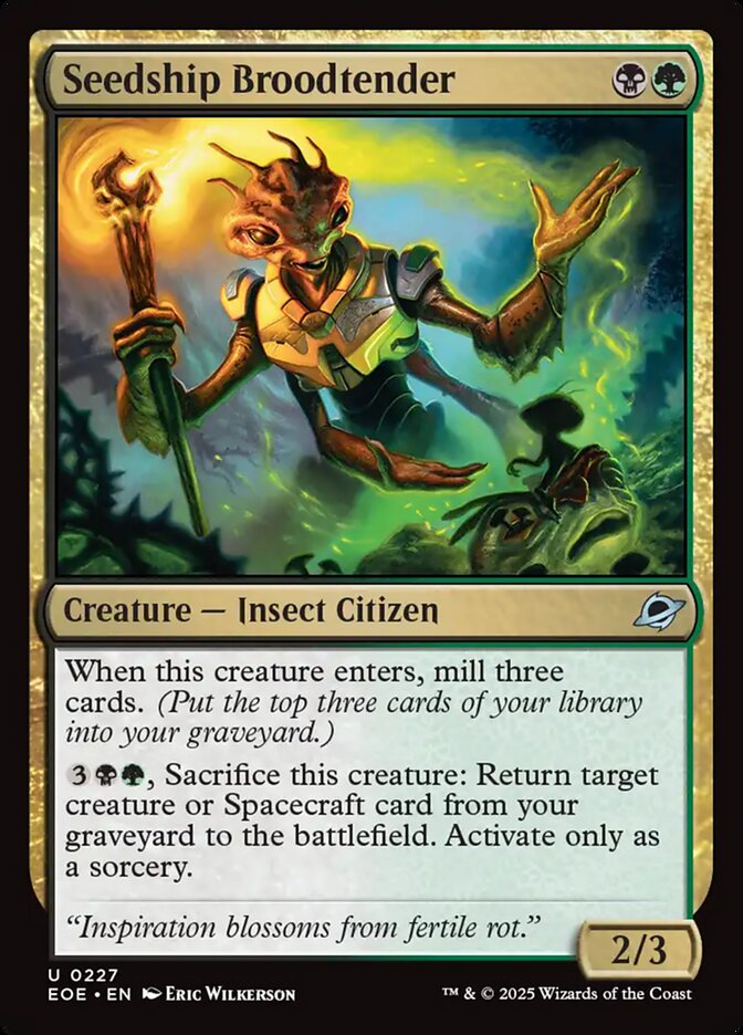 Seedship Broodtender front