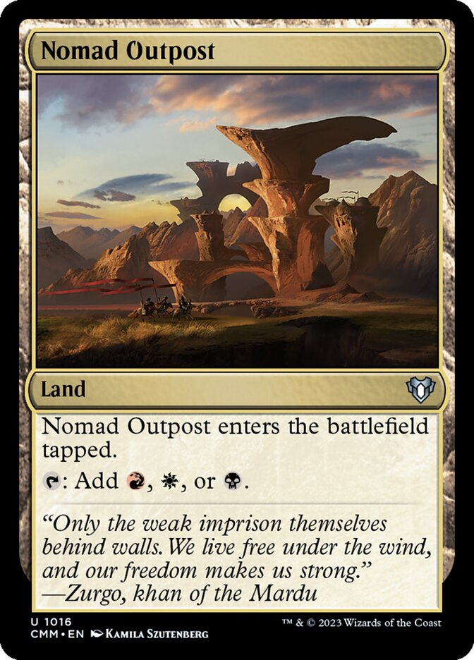 Nomad Outpost front