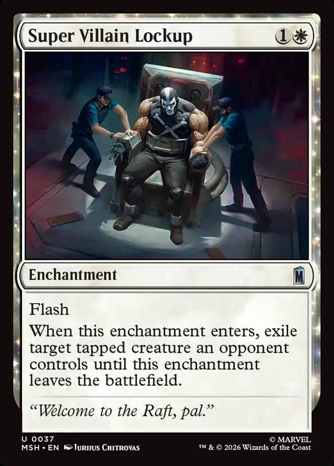 Super Villain Lockup