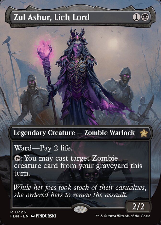 Zul Ashur, Lich Lord front