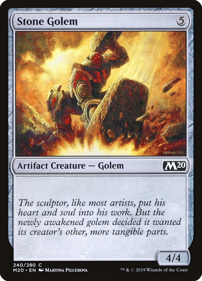 Stone Golem front