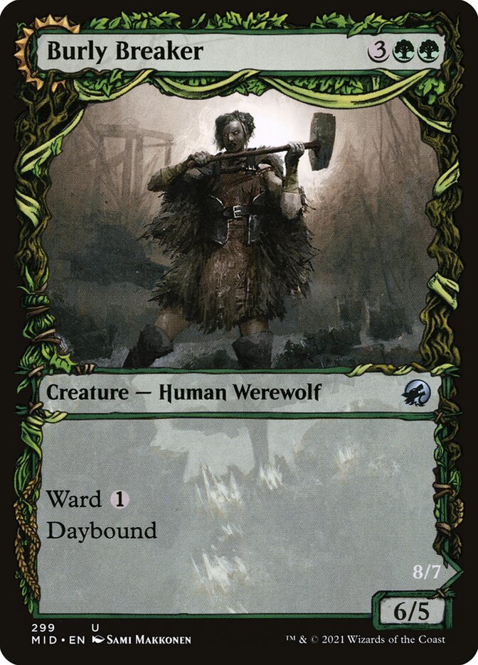 Burly Breaker // Dire-Strain Demolisher front