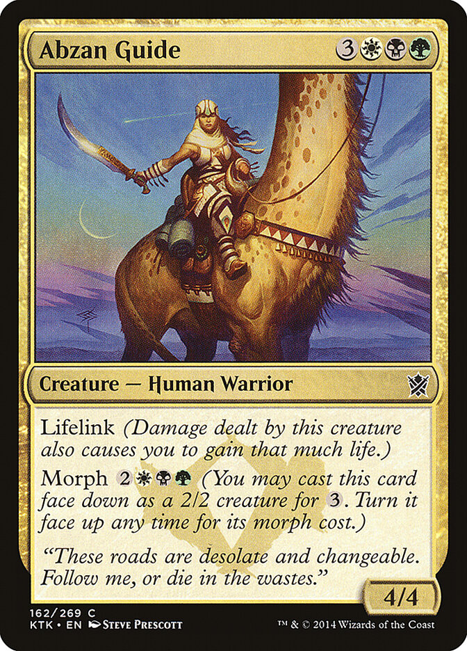 Abzan Guide front