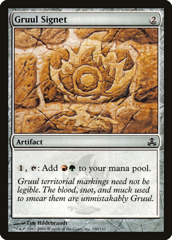 Gruul Signet front
