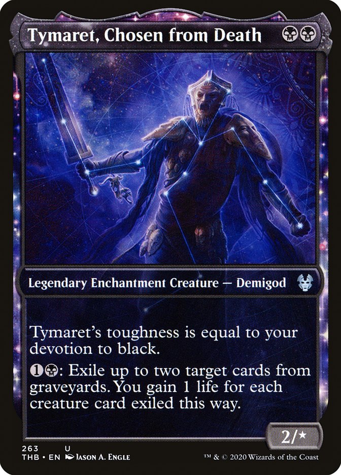 Tymaret, Chosen from Death front