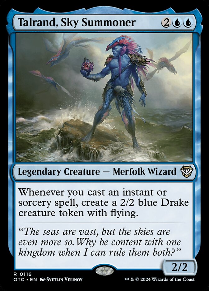 Talrand, Sky Summoner front