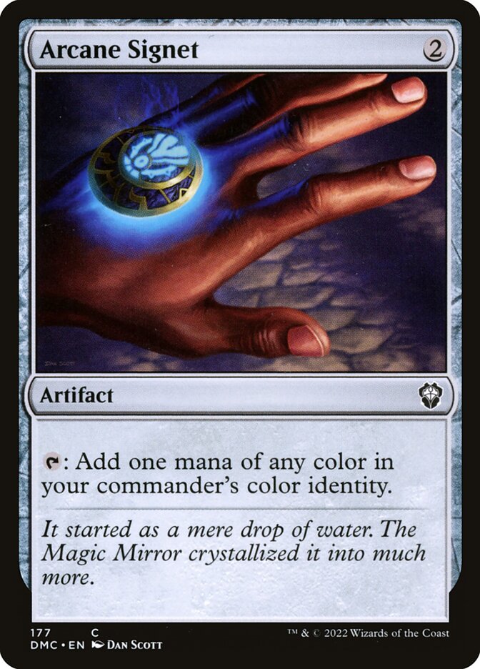Arcane Signet front
