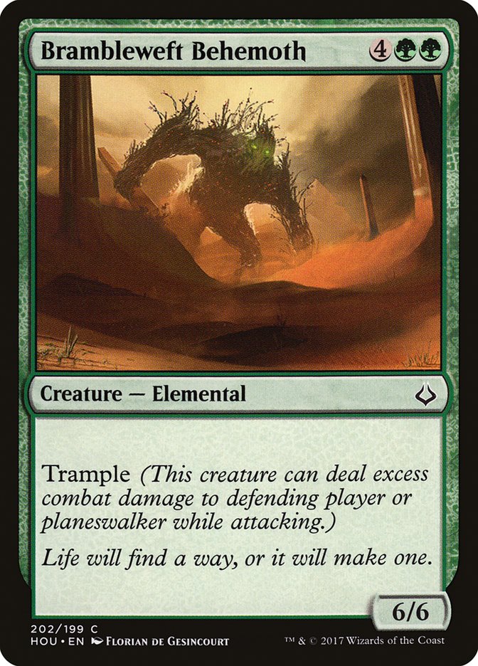 Brambleweft Behemoth front