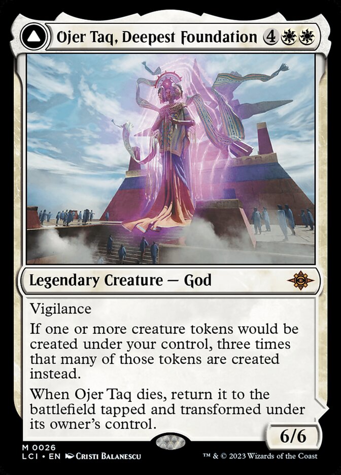Ojer Taq, Deepest Foundation // Temple of Civilization front
