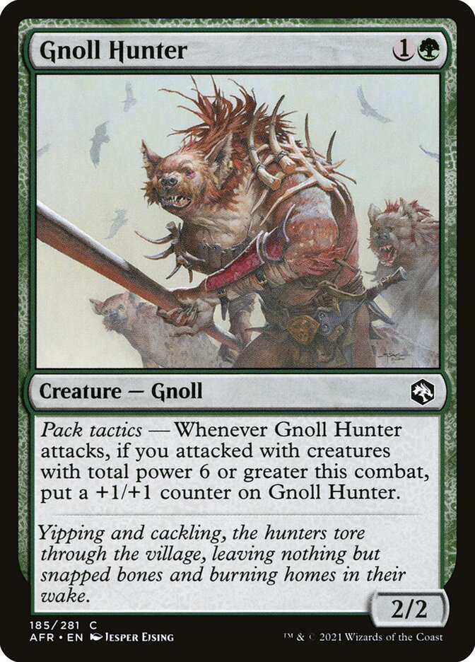 Gnoll Hunter front