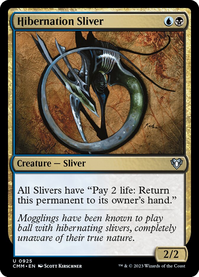 Hibernation Sliver front