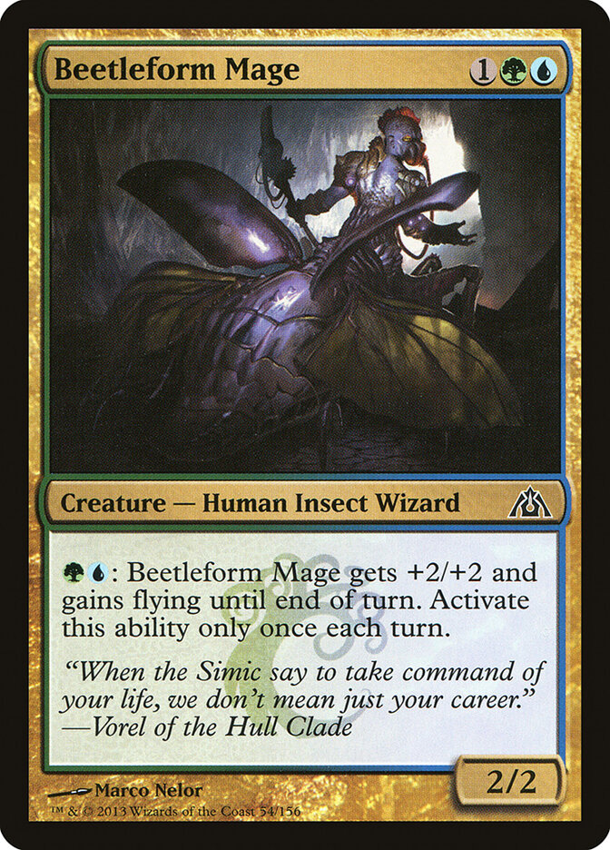 Beetleform Mage front