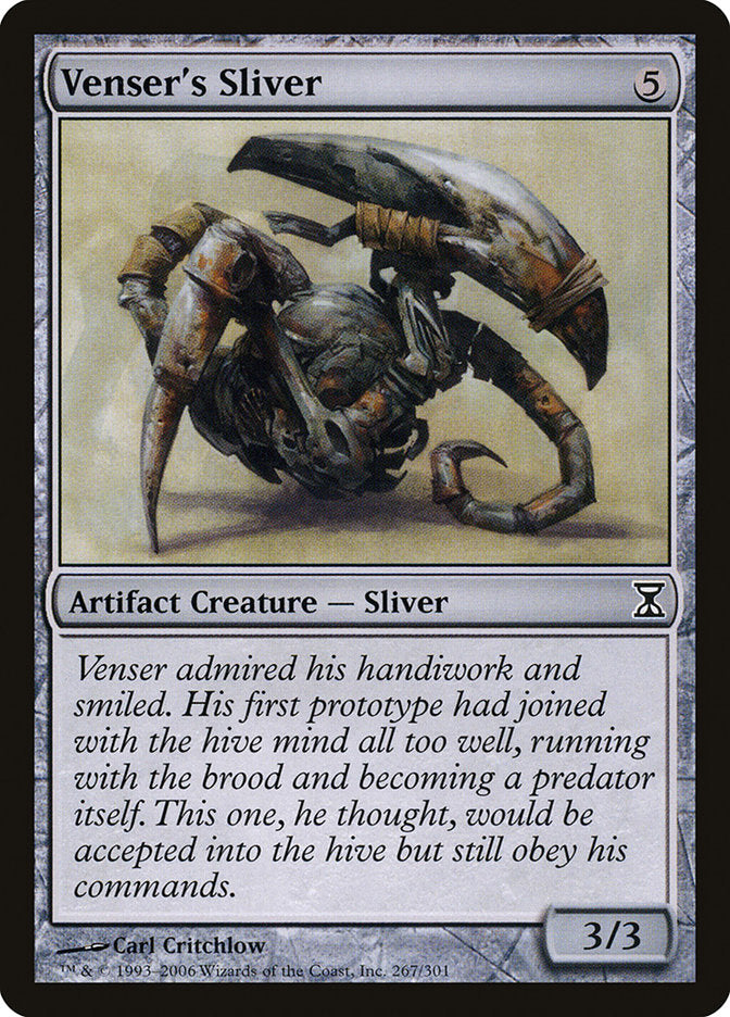Venser's Sliver front