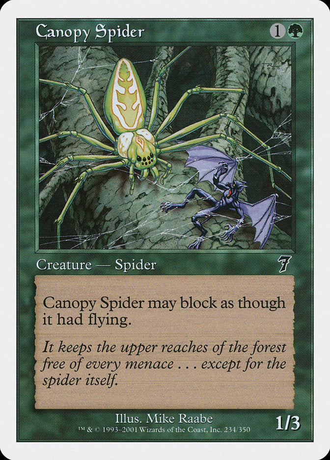 Canopy Spider front