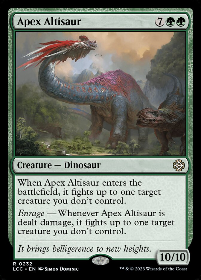 Apex Altisaur front