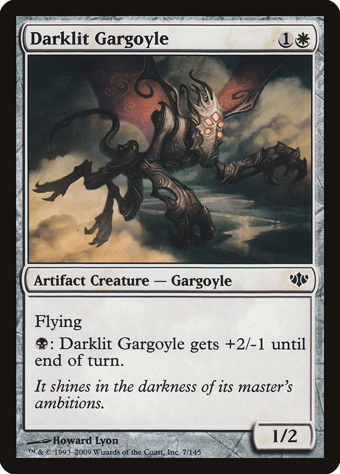Darklit Gargoyle front