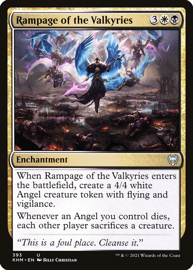 Rampage of the Valkyries front