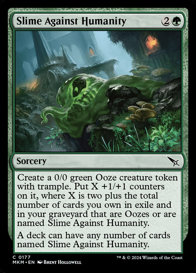 Slime Against Humanity front