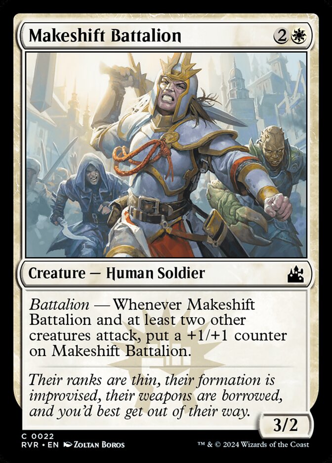 Makeshift Battalion front