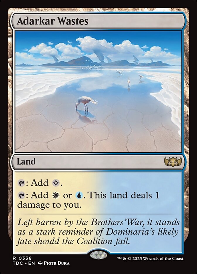 Adarkar Wastes front