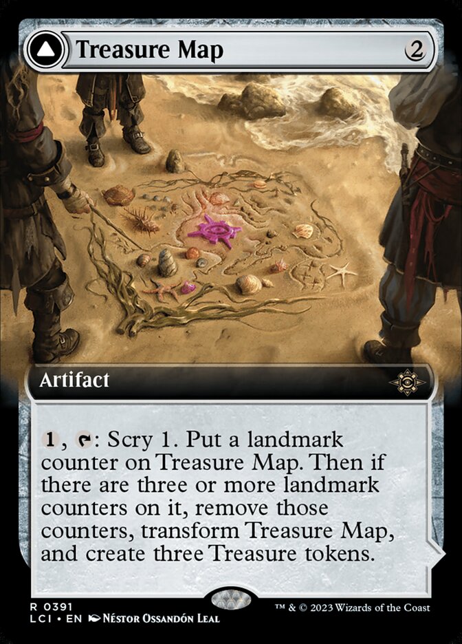 Treasure Map // Treasure Cove front