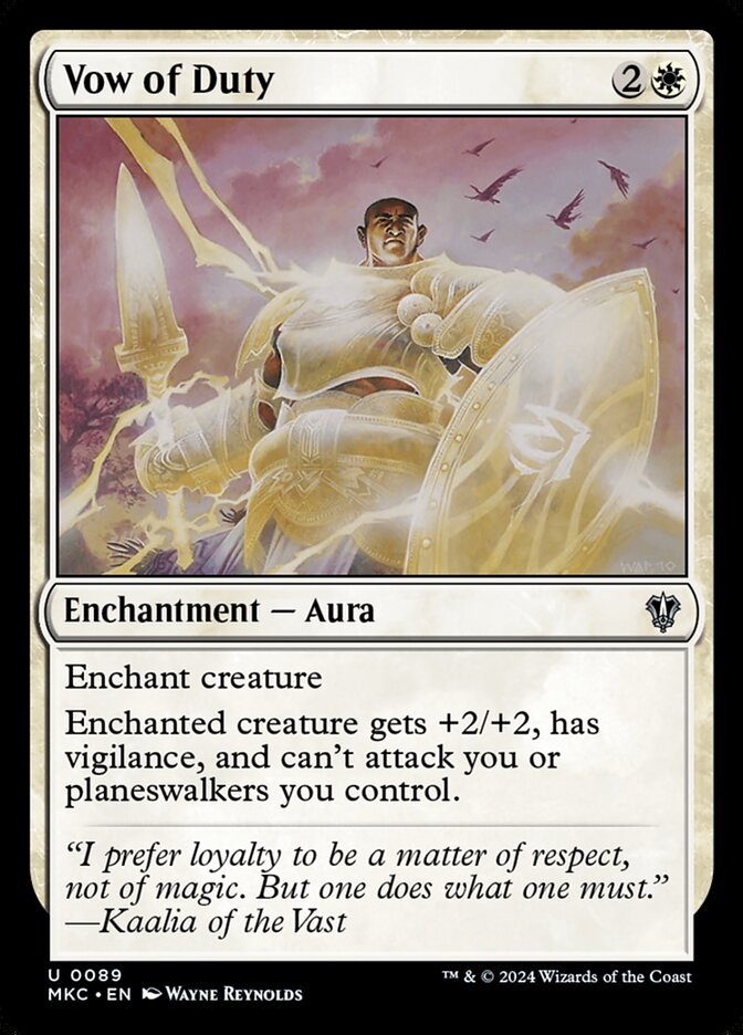 Vow of Duty front