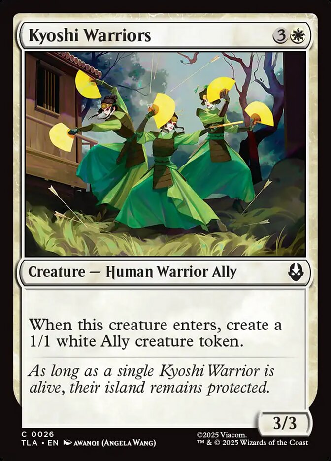 Kyoshi Warriors front