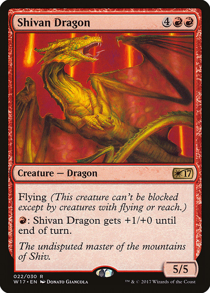 Shivan Dragon front