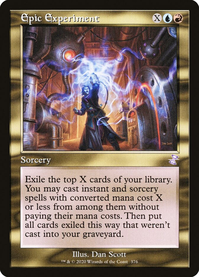 Epic Experiment front