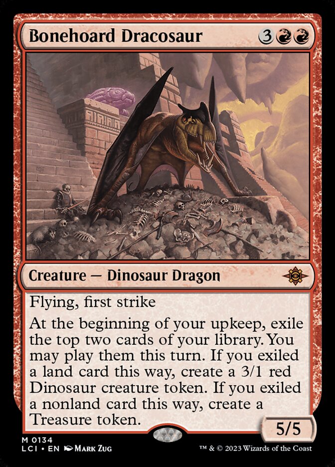 Bonehoard Dracosaur front