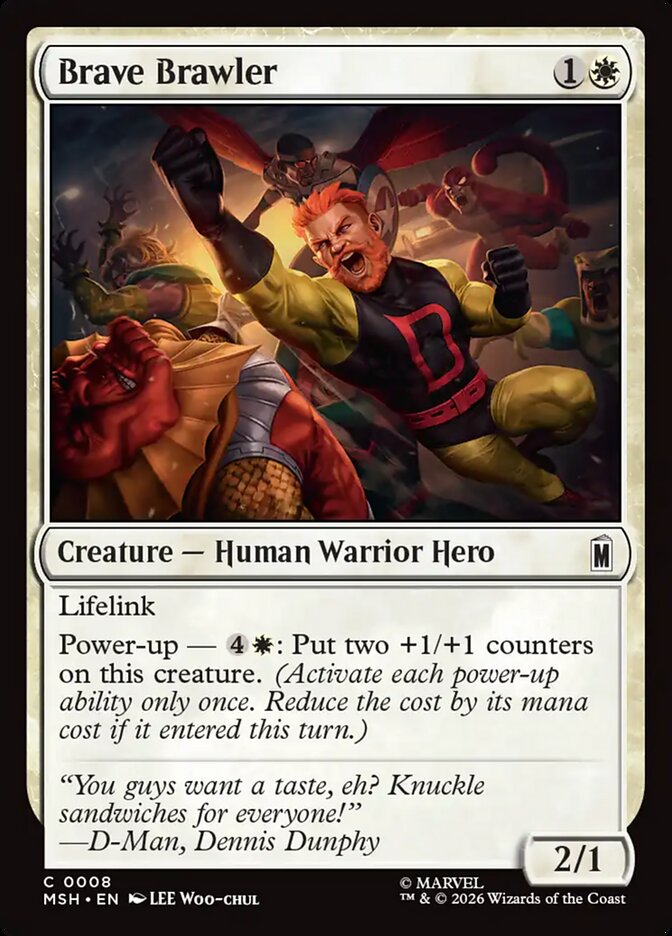Brave Brawler front