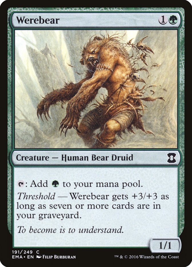 Werebear front
