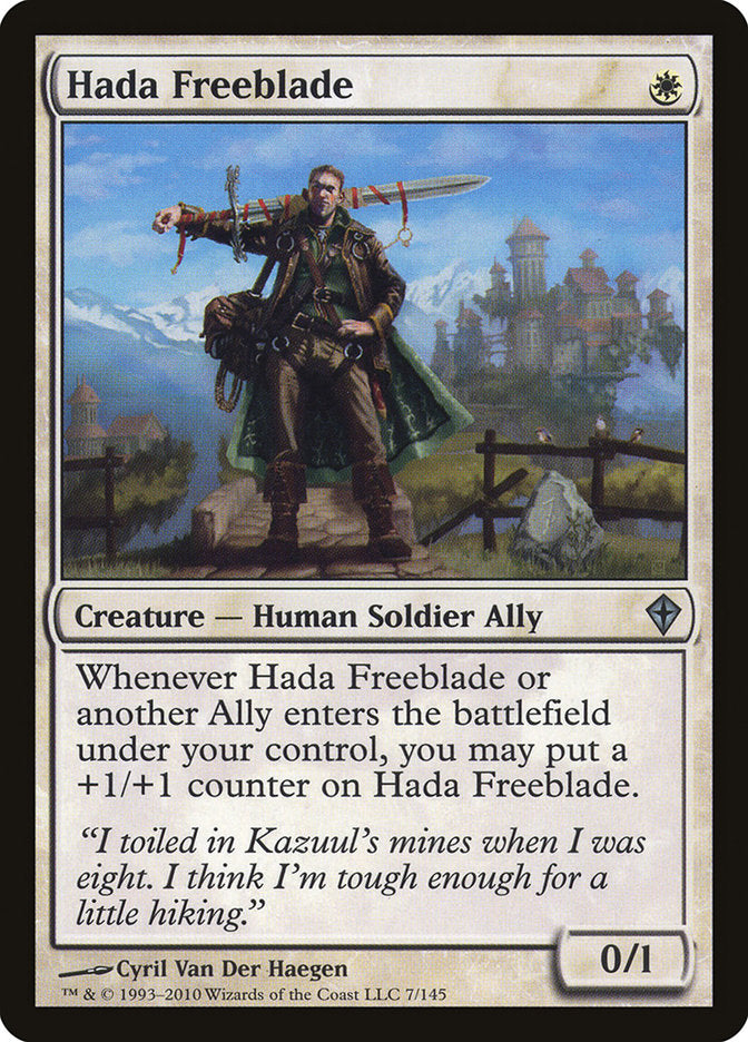 Hada Freeblade front