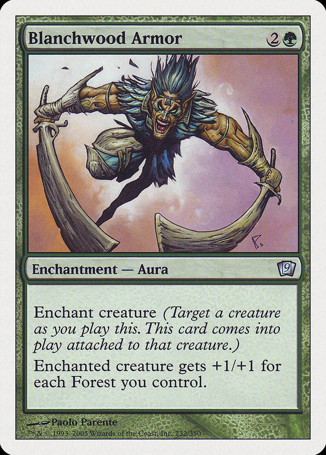 Blanchwood Armor front