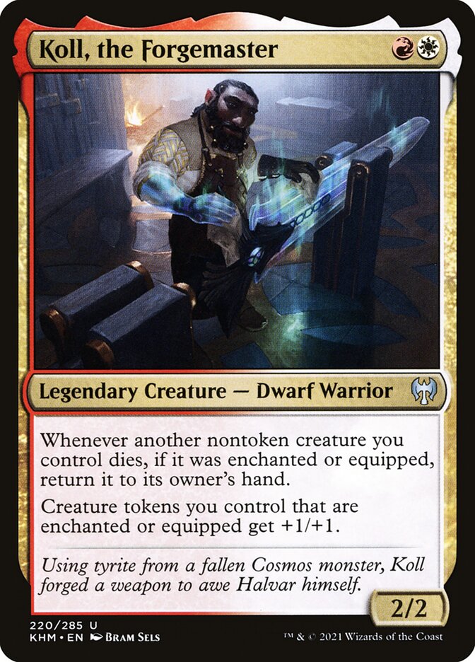 Koll, the Forgemaster front