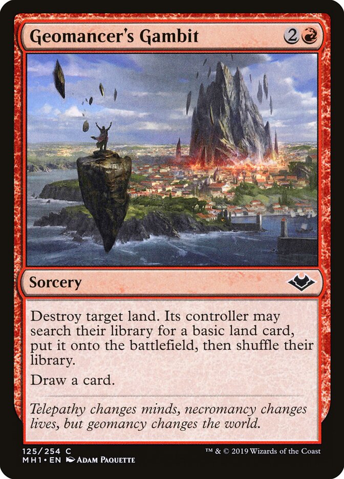 Geomancer's Gambit front