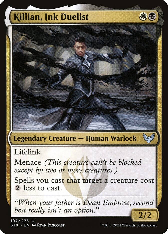 Killian, Ink Duelist front