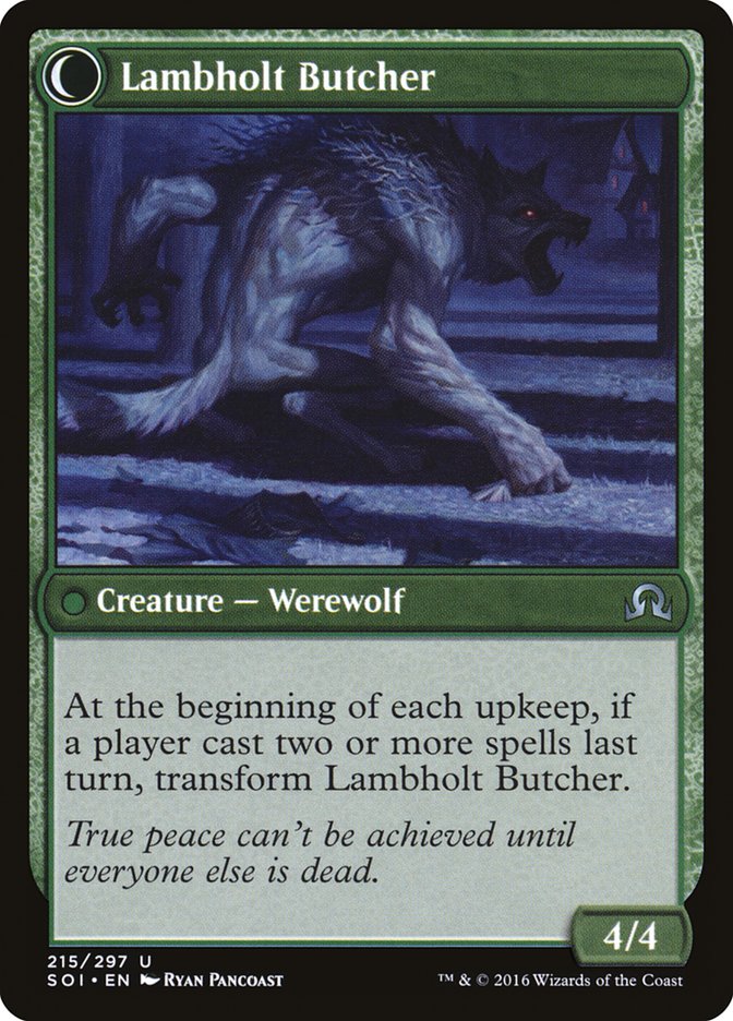 Lambholt Pacifist // Lambholt Butcher back
