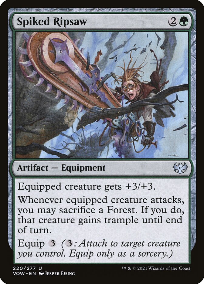 Spiked Ripsaw front