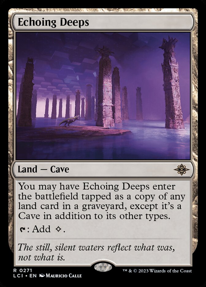 Echoing Deeps front