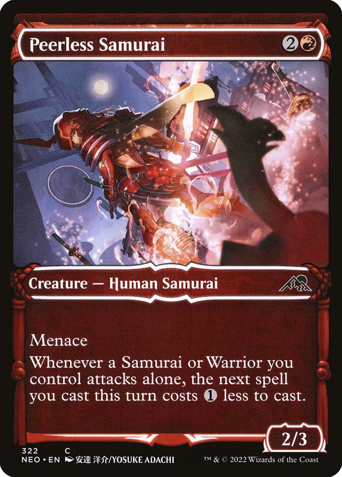 Peerless Samurai front